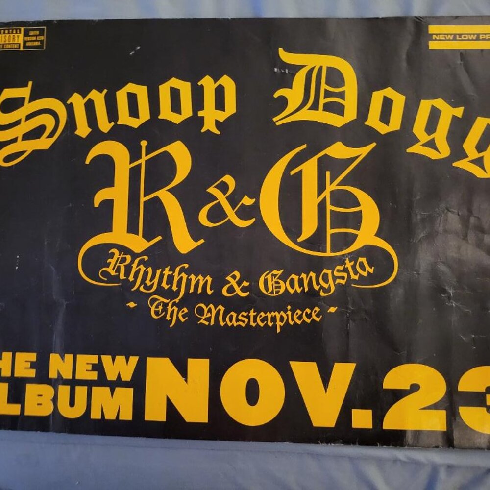 Original Los Angeles Street Sign Circa 2004 Snoop Dogg